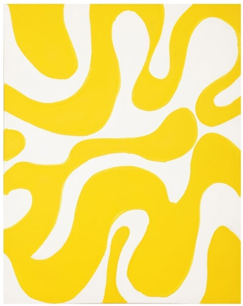 Art For Apartment Paintings, Yellow Graphic Background, Background Patterns Illustrations, Organic Shapes Graphic Design, Yellow Poster Prints, White And Yellow Aesthetic, Yellow Painting Aesthetic, Yellow And White Aesthetic, Yellow White Aesthetic