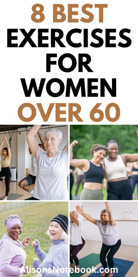 Stay fit and active with the best exercises tailored for women over 60! This guide covers safe and effective workouts that enhance strength, flexibility, and balance. Discover routines that promote overall health and well-being, allowing you to enjoy life to the fullest at any age. Senior Exercises For Women Over 60, Exercise For Seniors Over 60, Daily Workout Challenge, Lunch Workout, Medical Things, Core Exercises For Women, Exercises For Women, Workouts For Women, Gym Workouts Women