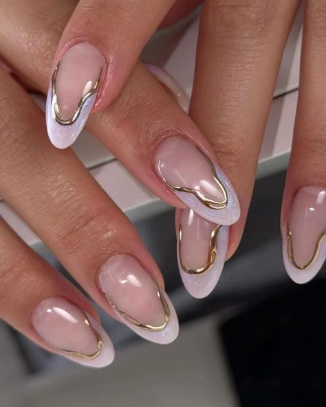 Stunning Oval Nail Designs for 2024: Trends, Tips & Ideas Oval Nail Designs, Oval Nail, Oval Nails Designs, Almond Press On Nails, French Tip Press On Nails, Press On Nails Short, Nude Nail Designs, White French Tip, Nails Tips