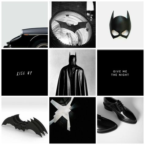 Batman Moodboard, Batman Collage, Batman Lockscreen, Aesthetic Batman, Batman Aesthetic, Batman Fanart, Bruce Wayne Batman, Banner Aesthetic, Batman Christian Bale