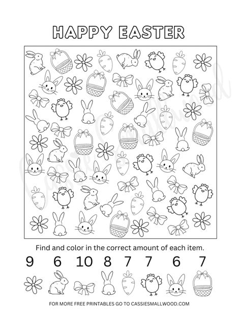 Easter Sheets Free Printables, Easter Hidden Pictures Free Printable, Easter Activity Worksheets, Free Printable Easter Worksheets For Preschool, Easter Activity Pages Free Printables, Easter Color By Number Free Printables, Easter I Spy Free Printable, I Spy Spring Free Printable, Easter Worksheets Kindergarten Free