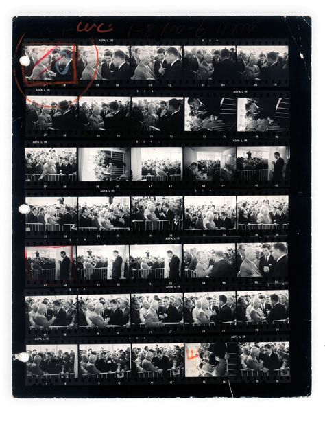 Elliott Erwitt - Nikita Khrushchev and Richard Nixon, Moscow, 1959. - The Cut Magnum Contact Sheets, Powerful Pictures, Contact Sheet, Elliott Erwitt, Contact Print, Richard Nixon, Photo Store, Historical Documents, Magnum Photos