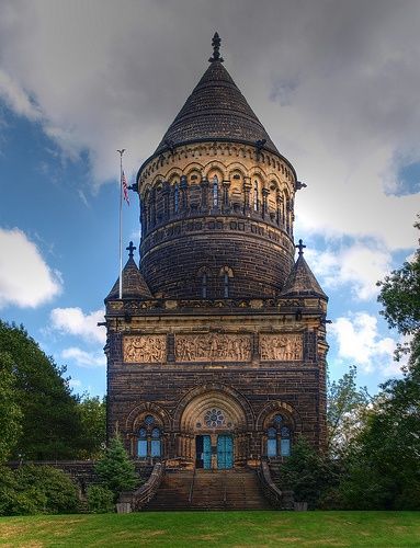 Garfield Mausoleum at the Lake View Cemetery | Community Post: 15 Beautiful Buildings In Cleveland| Community Post: 15 Beautiful Buildings In Cleveland, OH Visit http://www. Description from pinterest.com. I searched for this on bing.com/images Ohio Adventures, Cleveland Rocks, Travel Wishes, Ohio Travel, Ohio History, Forest City, Old Cemeteries, Valley Road, Historical Places