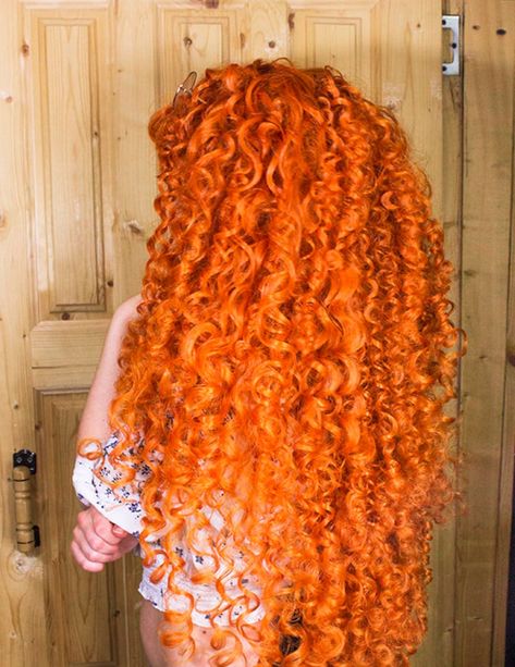 Camryn Aesthetic, Merida Wig, Ginger Curls, 360 Hair, Curly Ginger Hair, Color Hairstyles, Shea Butter Hair, Red Curly Hair, Ginger Hair Color