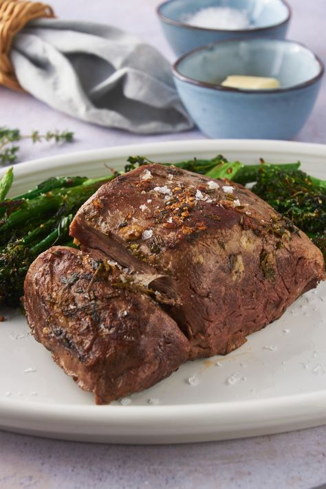 Sous Vide Beef Tenderloin Recipe (Tender and Juicy) Beef Tenderloin Sous Vide, Sous Vide Beef Tenderloin, Best Beef Tenderloin Recipe, Sous Vide Filet Mignon, Sous Vide Beef, Filet Mignon Roast, Beef Tenderloin Recipe, Whole Beef Tenderloin, Beef Tenderloin Recipes