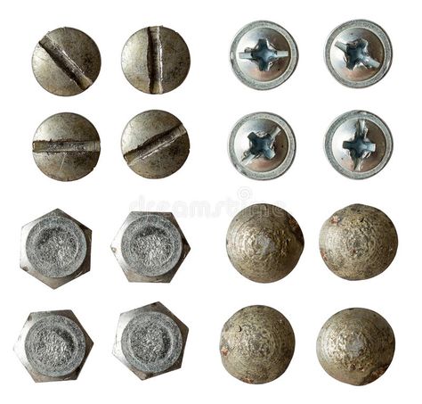 Screw, bolt, rivet collection isolated. Screw, bolt, rivet head collection isola , #ad, #rivet, #collection, #Screw, #bolt, #white #ad Monochrome Background, Tattoo Templates, Steampunk Gears, Steampunk Cosplay, Rusted Metal, Screws And Bolts, Collage Poster, Metal Texture, Industrial Art