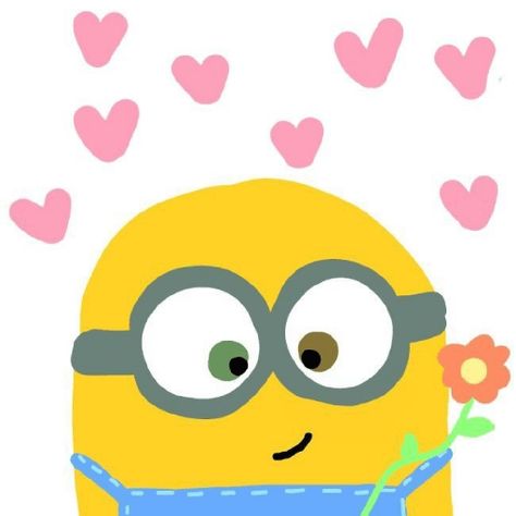 Minions Drawing, Minions Cute, Minion Painting, Minion Drawing, Minions Bob, Disney Canvas Art, Pix Art, Cute Texts For Him, Easy Doodles Drawings