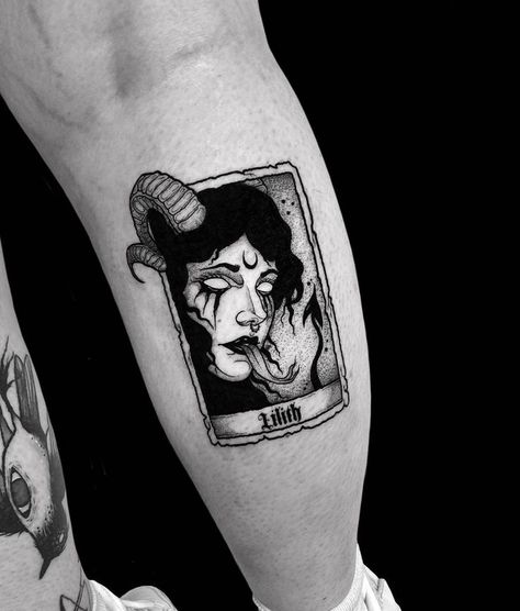 Fate Tattoo, End Tattoo, Geisha Tattoo Design, Tarot Tattoo, Tarot Card Tattoo, Movie Tattoos, Clever Tattoos, Demon Tattoo, Witch Tattoo