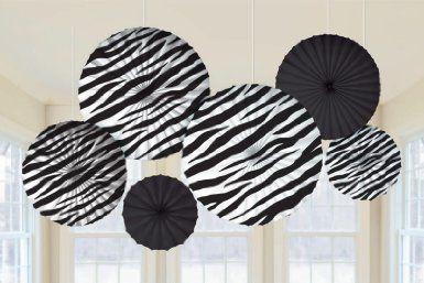 Amazon.com: Zebra Printed Paper Fan Decorations Party Accessory: Clothing Zebra Print Party, Zebra Decor, Zebra Party, Paper Fan Decorations, Pink Zebra Print, Paper Fan, Fan Decoration, Zebras Animal, Paper Fans