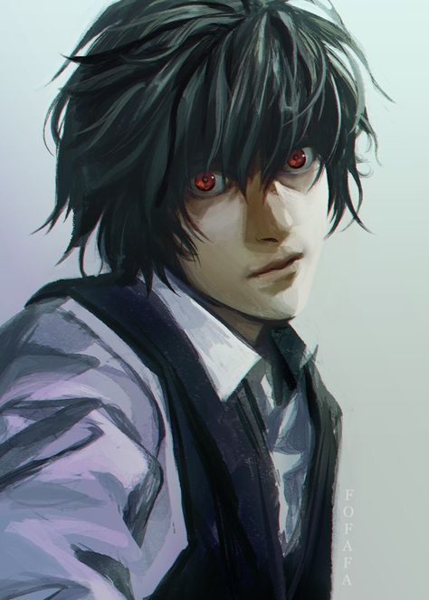 Stingo (@purplefishtank) / Твиттер Beyond Birthday, L Cosplay, Deat Note, L Wallpaper, Looking For Work, Notes Art, L Lawliet, Dark Comedy, Out Of Focus