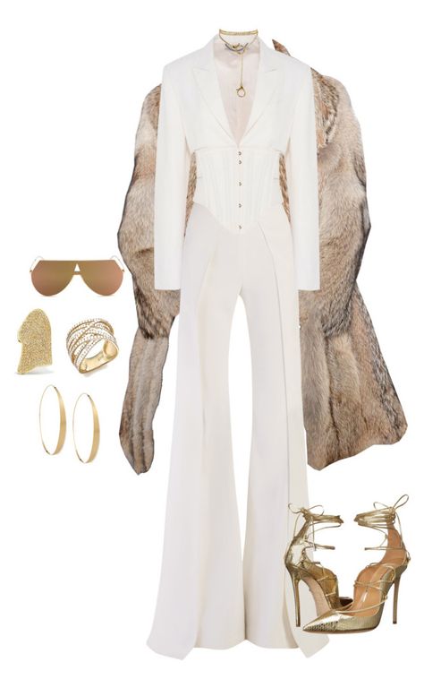 "Untitled #4228" by kimberlythestylist ❤ liked on Polyvore featuring Balmain, STELLA McCARTNEY, Bloomingdale's, Lana, Lynn Ban, Fendi and Dsquared2 Fendi Outfits Women, Fendi Outfit, Balmain Pants, Bloomingdales Fashion, Looks Chic, Kpop Fashion Outfits, Fancy Outfits, Stage Outfits, Kpop Outfits