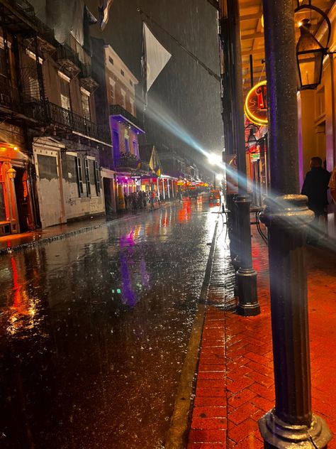 Bourbon Street Aesthetic, New Orleans Bourbon Street, Bourbon Street, City Wallpaper, Close My Eyes, Bourbon, Louisiana, New Orleans, Road Trip