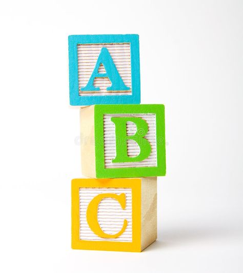 ABC Blocks. Colorful wooden children's alphabet blocks stacked upright , #spon, #Colorful, #wooden, #ABC, #Blocks, #children #ad Abc Blocks, Block Painting, Alphabet Blocks, Wooden Alphabet, Behavior Analysis, Block Lettering, Wooden Blocks, Building Blocks, Helping Kids