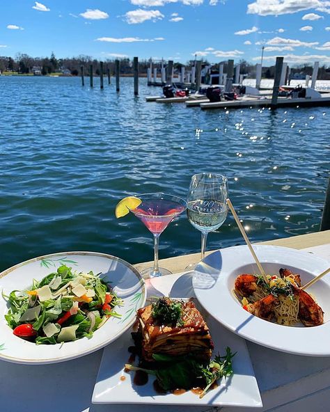 5 Long Island restaurants with superior waterfront dining Island Birthday Party Ideas, Restaurant On Water, Lake Side Restaurant, Oceanfront Restaurant, Birthday Dinner Ideas, Long Island Restaurants, Where To Eat In Clearwater Beach, Greenport Ny, Island Birthday