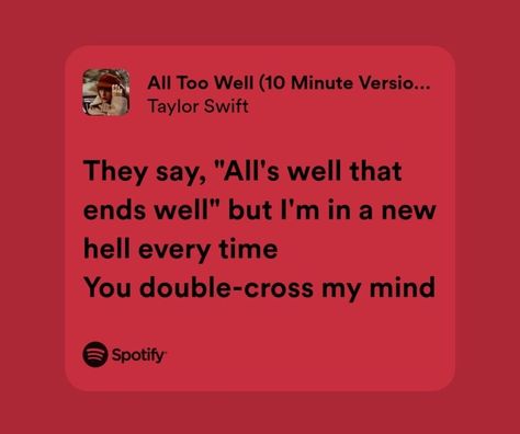 Red Tv Aesthetic, Taylor Swift Breakup, Taylor Swift Red Tv, Breakup Lyrics, Lyric Captions, Friend Breakup, Tv Aesthetic, Taylor Swift Lyric Quotes, Red Tv