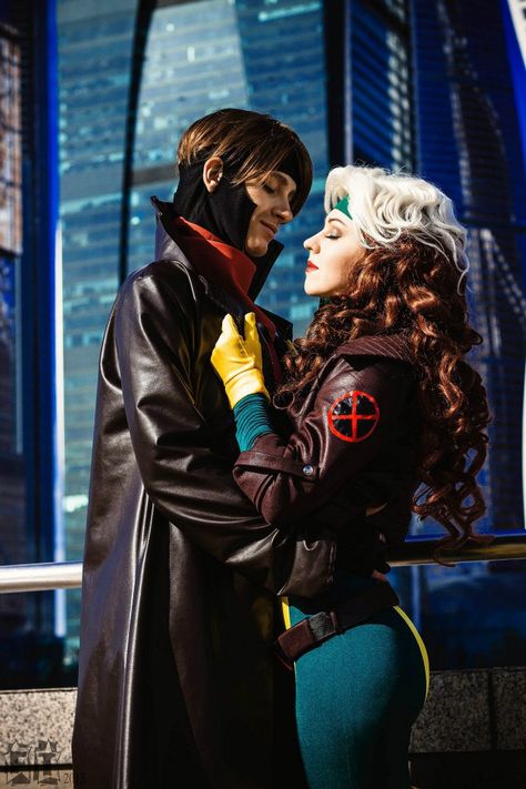 Rogue And Gambit Cosplay, Rogue And Gambit Costume, Rogue X Men Costume, Rogue Xmen Costume, 2024 Costumes, Rouge Xmen, Gambit Cosplay, Rogue Costume, X Men Costumes