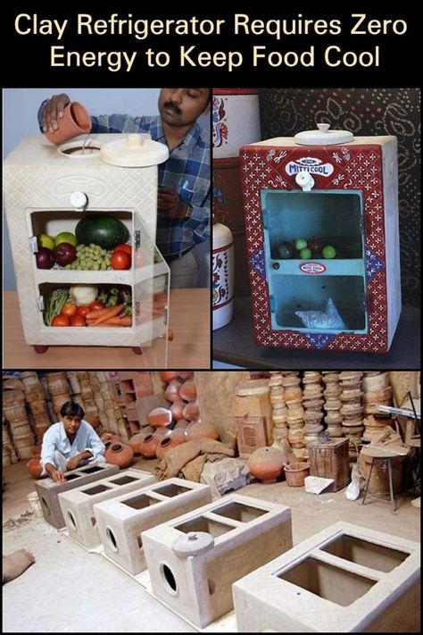 Clay Refrigerator, Sustainable Living Diy, Eco Construction, Off Grid Survival, Potpourri Christmas, Preserve Food, Zero Energy, Emergency Preparedness Kit, Survival Skills Life Hacks