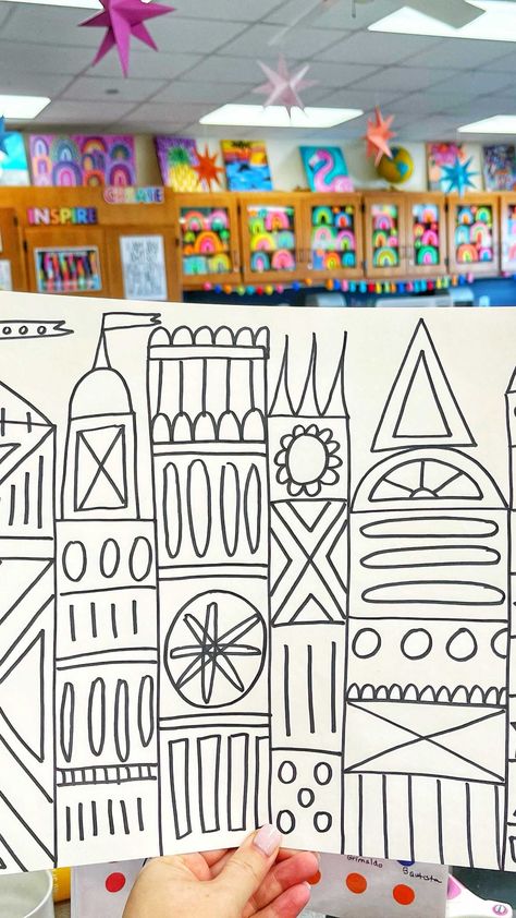 Mary Blair Art Project For Kids, Second Grade Books, Blair Art, Mary Blair Art, Mary Blair, Arts Integration, Elementary Art Projects, Elementary Art, Art Club