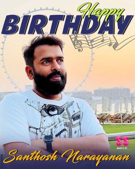 vigneshsubramanian Santhosh Narayanan, A Year, Happy Birthday, Birthday, Music, Quick Saves