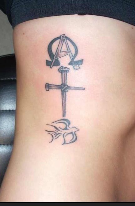 Father, Son, Holy Ghost tattoo. Trinity Tattoo Christian, Holy Tattoos, Tattoo Christian, Holy Trinity Tattoo, Holy Spirit Tattoo, Trinity Tattoo, Biblical Tattoos, Bible Tattoos, Cross Tattoo For Men