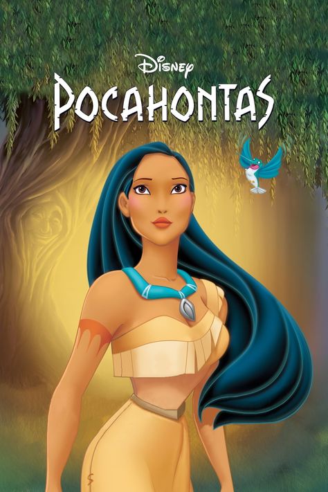 Pocahontas Movie Poster, Pochohauntus Disney, Pocahontas Poster, Pocahontas Movie, Pocahontas Disney, Sleeping Beauty Princess, St Patricks Day Cards, Disney Film, Disney Pocahontas