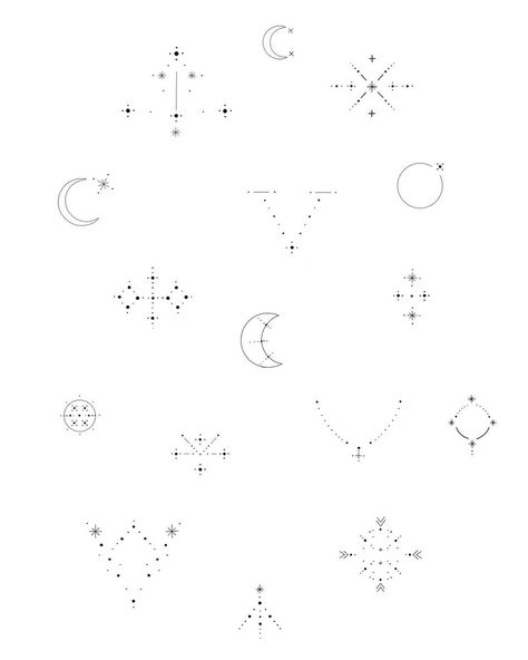 Stick And Poke Tattoo Constellation, Small Tattoos Constellation, Lepus Constellation Tattoo, Minimalist Tattoo Constellation, Pieces Star Constellation Tattoo, Little Tattoos, Inspirational Tattoos, Flash, Tattoos