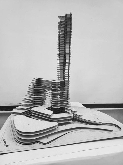 Condominium Architecture, Conceptual Model Architecture, Multi Storey Building, Architecture Design Presentation, Architecture Drawing Presentation, Concept Models Architecture, Residential Building Design, Conceptual Architecture, Architecture Sketchbook