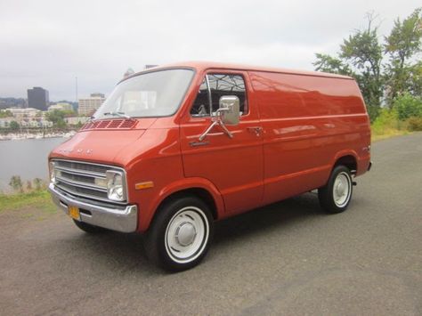 1977 Dodge Tradesman B200 Panel Van- Real barn find. Only 10,000 miles. Perfect Condition. Dodge Van For Sale, Dodge Tradesman, Hemi Cuda, Old School Vans, Dodge Van, Day Van, Mopar Cars, Cool Vans, Van For Sale