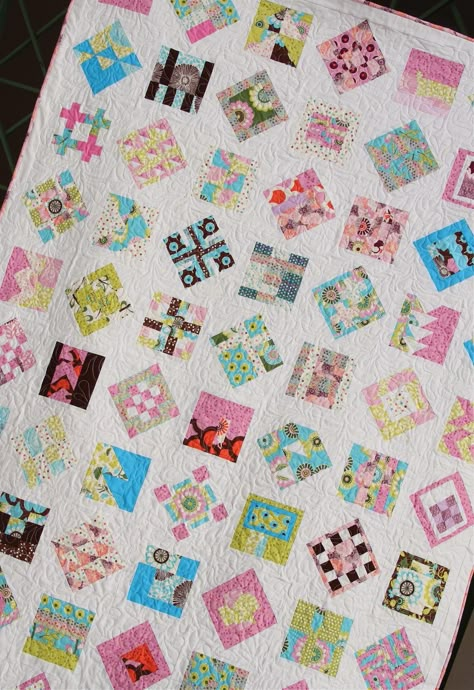 City House Studio Tula Pink 100 Modern Blocks, 100 Modern Quilt Blocks Tula Pink, Tula Pink 100 Modern Quilt Blocks, Tula Pink Quilt, Farmers Wife Quilt, Modern Quilt Blocks, Sampler Quilts, Sampler Quilt, Tula Pink