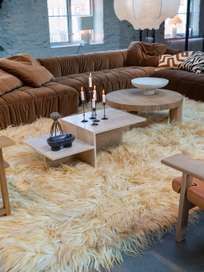 Fuzzy Shepherd Rug - Romb Flokati Rug Living Room, Comfy Rugs, Fuzzy Rug, Flokati Rug, Fluffy Rug, Home Carpet, Shaggy Rug, Bedroom Furniture Sets, Modern Room