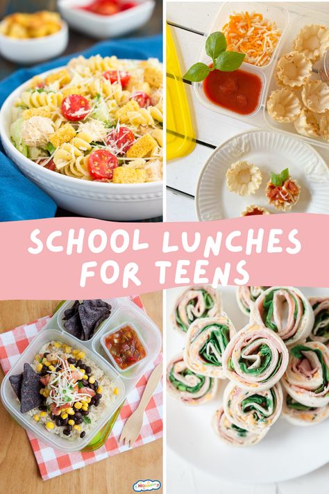 57+ Healthy + Easy Lunch Box Ideas for Teens - momma teen Teen Lunch Box Ideas, Lunch Box Ideas For Teens, School Lunch Ideas For Teens, Healthy Lunch For Teens, Lunch Ideas For Teens, Healthy Easy Lunch, Easy Lunch Box Ideas, Easy School Lunches, School Lunch Recipes