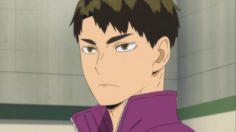 Haikyuu Ushijima, Ushijima Wakatoshi, Haikyuu Ships, Picture Icon, Anime Screenshots, One Piece Manga, Attack On Titan Anime, Haikyuu Anime, Haikyu!!