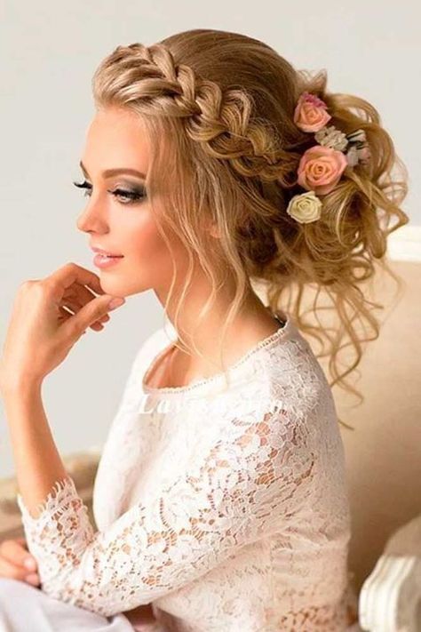 Wedding Hairstyles Medium Length, Romantic Wedding Hair, Vintage Wedding Hair, Long Hair Updo, Trendy Wedding Hairstyles, Wedding Hair Down, Wedding Hairstyles Updo, Wedding Hairstyles For Long Hair, Bride Hairstyles