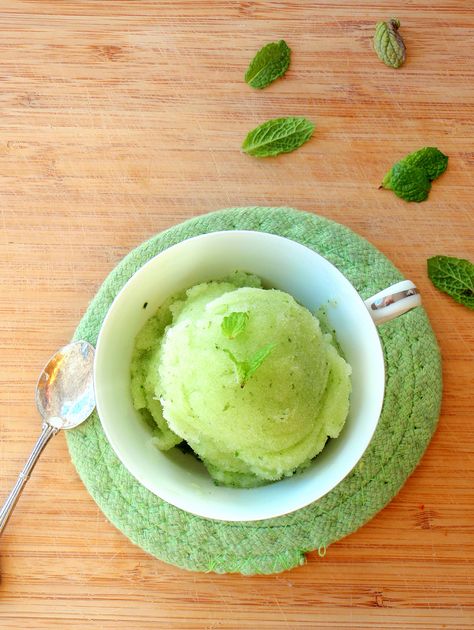 cucumber & mint sorbet | milliemirepoix Princess Diaries Ice Cream, Princess Diaries Food, Mint Sorbet, Salad Making, Sorbet Recipe, Disney Dinner, Berry Sorbet, Bachelorette Vacation, Sorbet Recipes