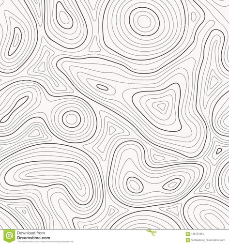 Map of heights seamless pattern. Contour topographic maps, relief texture and topographical mountains and plains vector. Illustration about features, legend, contoured - 125171654 Contour Line Art, Topography Map, Map Pattern, Map Skills, Textured Panels, Contour Map, Juxtapoz Magazine, Wavy Lines, Affinity Designer