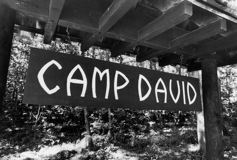 How did Camp David gets its name? - HISTORY Blair House, White House Christmas Tree, Little Cabin In The Woods, Dwight Eisenhower, White House Christmas, Friendly Letter, British Prime Ministers, Natural Disaster, Camp David