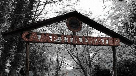 Camp Horror Aesthetic, Camp Horror, Horror Aesthetic, Aesthetic Dark, Camping With Kids, Cuckoo Clock, Wood Watch, Dark Aesthetic, Wall Clock