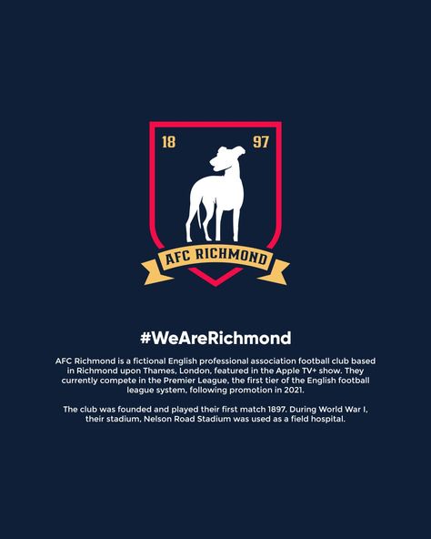 AFC Richmond Afc Richmond Logo, Afc Richmond Wallpaper, Afc Richmond, English Club, Richmond Upon Thames, English Football League, Ted Lasso, Good Color Combinations, Football Is Life