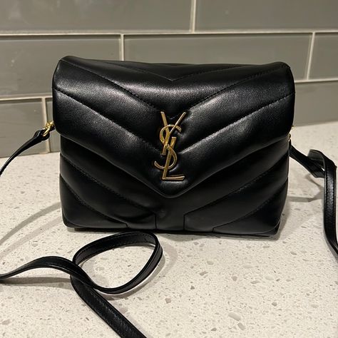 YSL LOU LOU TOY BAG Ysl Lou Lou Bag, Yves St Laurent Bag, Saint Laurent Toy Loulou, Ysl Loulou Bag, Saint Laurent Handbags, Yves Saint Laurent Bags, Lou Lou, Closet Goals, Toy Bags