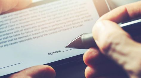 The legality of using electronic signature over digital signatures. #ForbesAdvice #Signatures #PenAndPaper Signature Maker, Inventory Management Software, E Signature, Proposal Sample, Digital Signature, Small Business Loans, Document Sign, The New Normal, Business Loans