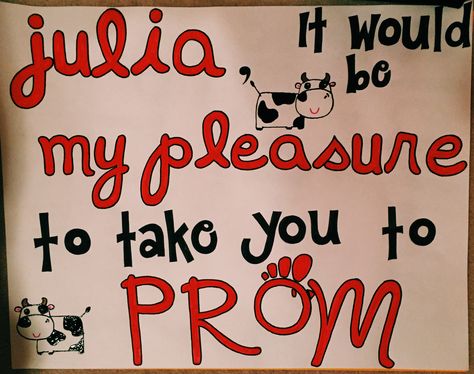 Chick-fil-A themed promposal poster Sadies Proposal, Cute Hoco Proposals, Cute Promposals, Prom Posters, Homecoming Signs, Cute Homecoming Proposals, Cute Prom Proposals, Asking To Prom, Homecoming Posters