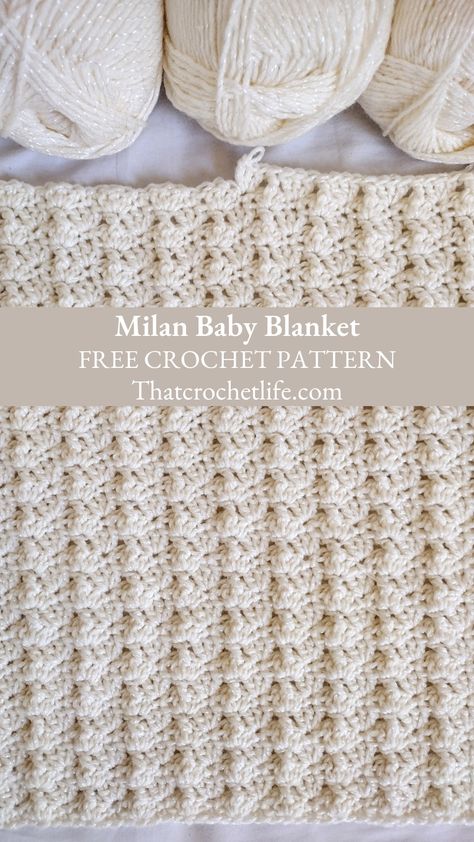 Cream colored crochet blanket Easy Crochet Babyblankets, Heirloom Blanket Crochet, Lacey Baby Blanket Crochet Patterns Free, Gender Neutral Crochet Baby Blanket Free Pattern, Lace Baby Blanket Crochet Free Pattern, Crochet Pattern For Baby Blanket, Modern Crochet Baby Blanket Free Pattern, Free Crochet Patterns Baby Blanket, Pound Of Love Crochet Patterns