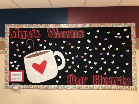 February Music Bulletin Boards, Music Christmas Bulletin Board, Musical Bulletin Board Ideas, Music Board Ideas, Christmas Music Bulletin Boards, Fall Music Bulletin Boards, Winter Music Bulletin Boards, Music Bulletin Boards Elementary, Music Classroom Door