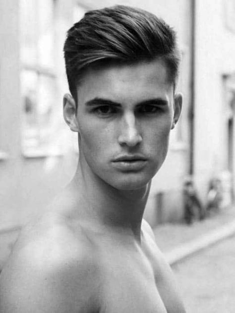 75 Men's Medium Hairstyles For Thick Hair - Manly Cut Ideas Cool Hairstyles For Boys, Trendy Mens Haircuts, Long Length Hair, Mens Hairstyles Medium, Mens Hairstyles Thick Hair, Men Haircut Styles, Cool Hairstyles For Men, Men Hairstyles, Popular Haircuts