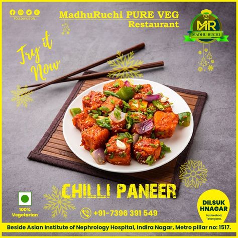 #chinesefood #chillipaneer #indianfood #chillipotatoes 
 #GobiManchurian #Food #indochinese #vegan #starter 
#aloo #dumbiryani #aloo65 #aloo65madhuruchi
#vegmanchurian #fastfood #chinese #manchurian Christmas Eve Party, Chilli Paneer, More Recipes, Eve Parties, Paneer, Hyderabad, Christmas Eve, Honey, Restaurant