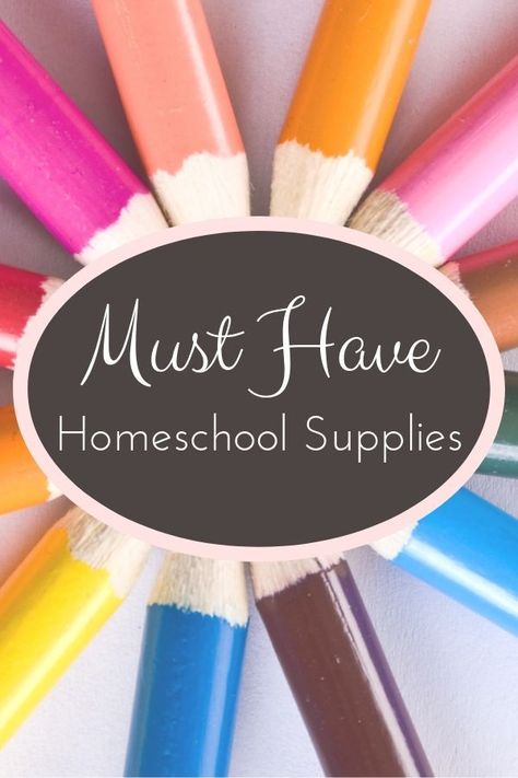 “The mother of all homeschool supply lists. Make your homeschool run smooth!” Christian Homeschool Curriculum, Homeschool Advice, School Must Haves, Homeschool Supplies, Homeschool Elementary, Homeschool Inspiration, How To Start Homeschooling, Homeschool Encouragement, Homeschool Classroom