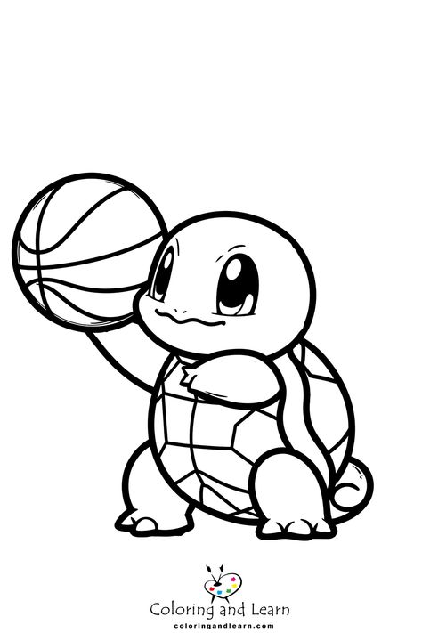 Best printable Squirtle Coloring Pages  - Squirtle coloring pages is a fun activity that offers the opportunity to color Pokémon's adorable water-type character, Squirtle. These pages support ... - drawing Squirtle Coloring Page, Squirtle Pokemon Art, Squirtle Drawing, Support Drawing, Pikachu Coloring, Belle Coloring Pages, Ninja Turtle Coloring Pages, Pikachu Coloring Page, Elsa Coloring Pages