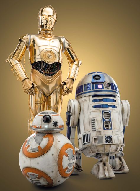 Star Wars: Droids Star Wars Canvas Art, Bb8 Star Wars, Star Wars Illustration, C3po And R2d2, Star Wars Figurines, Star Wars Painting, Star Wars Bb8, Star Wars The Last Jedi, Star Wars Droids