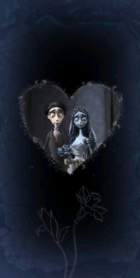 Corpse Bride Movie, Corpse Bride Art, Helloween Wallpaper, Christmas Hand Painted, Tim Burton Corpse Bride, Nightmare Before Christmas Wallpaper, Tim Burton Style, Halloween Wallpaper Cute, Tim Burton Art