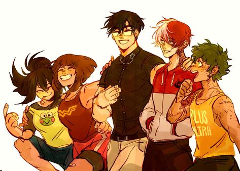 We Are Class-1a! || bnha Chatfic - ✿ TO THE CLUBBBBB..and buffet (PART ONE )✿ - Wattpad Deku Squad, Class 1 A, Ochako Uraraka, Japon Illustration, My Hero Academia Memes, Boku No Hero Academia Funny, Buko No Hero Academia, Izu, Fan Girl